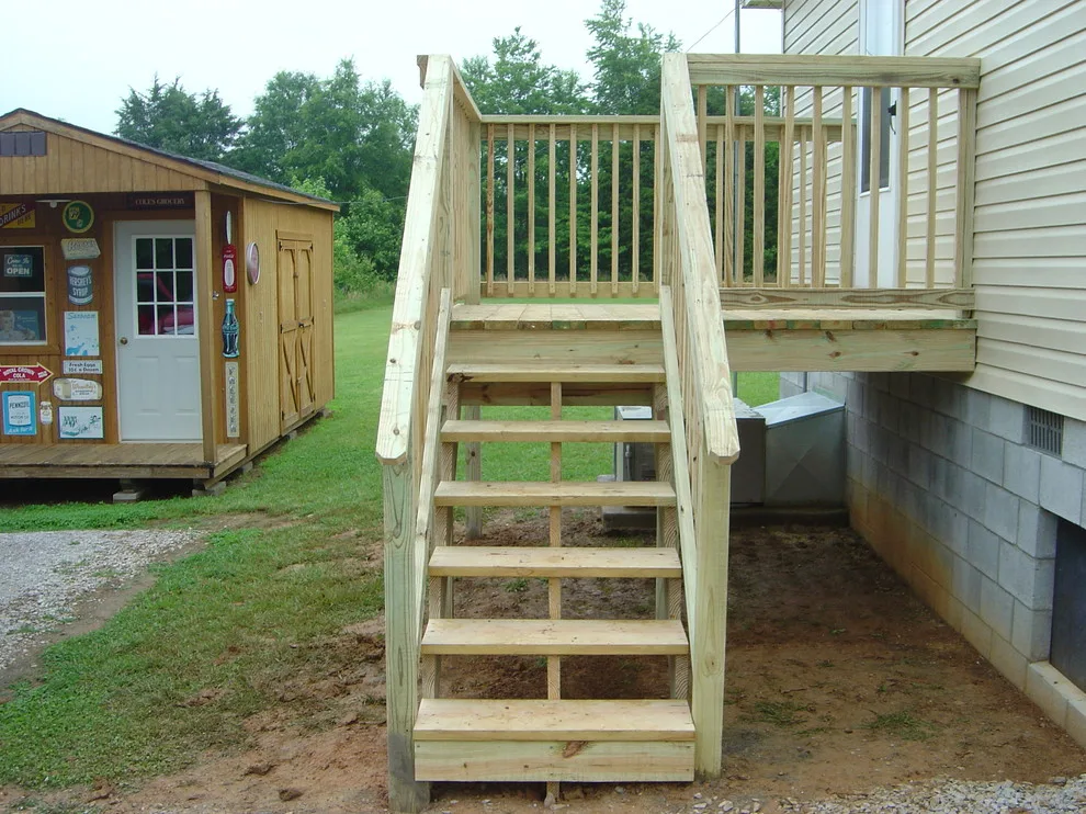 Handrail and Deck Fence Installation by Mid Tenn Fencing - Photo 20