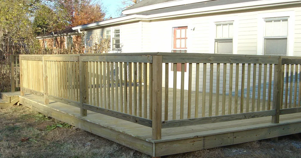 Handrail and Deck Fence Installation by Mid Tenn Fencing - Photo 9