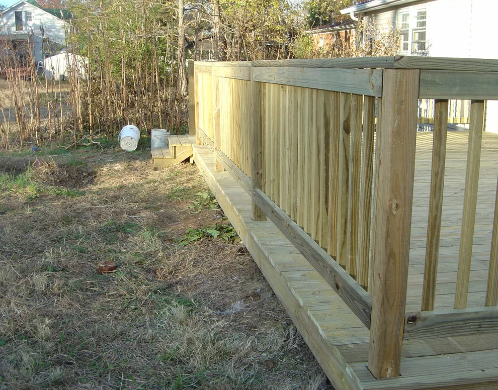 Handrail and Deck Fence Installation by Mid Tenn Fencing - Photo 15