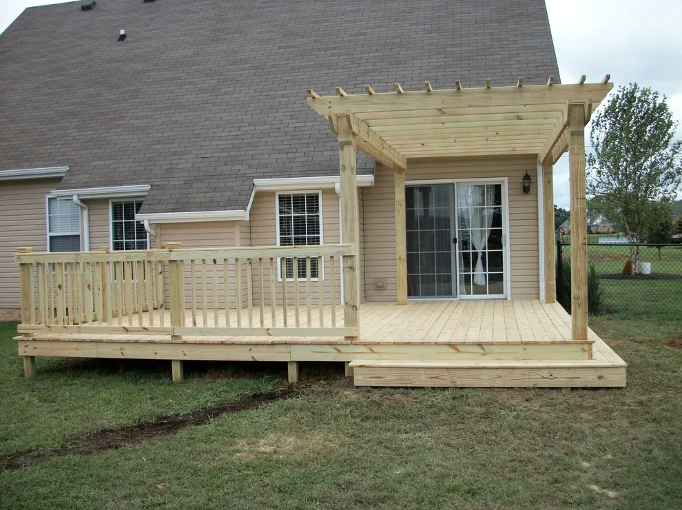 Handrail and Deck Fence Installation by Mid Tenn Fencing - Photo 24