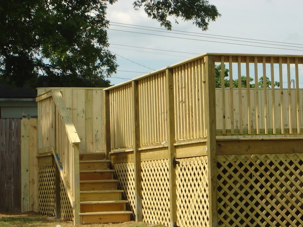 Handrail and Deck Fence Installation by Mid Tenn Fencing - Photo 7