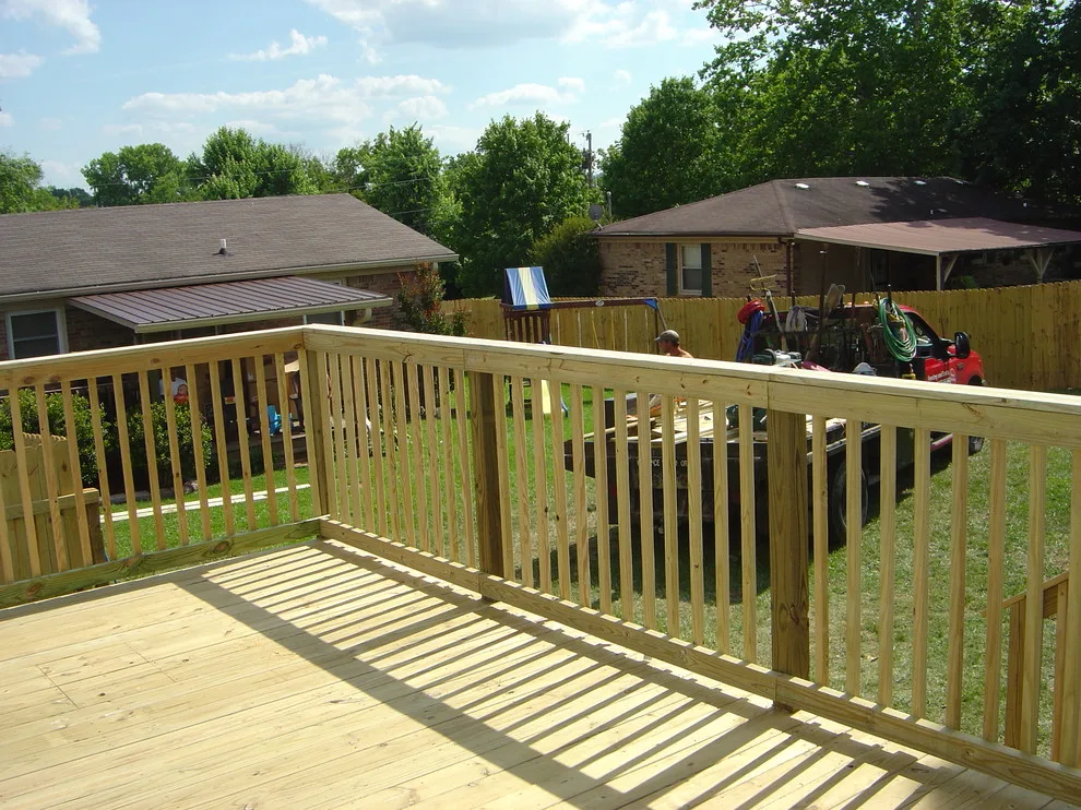 Handrail and Deck Fence Installation by Mid Tenn Fencing - Photo 38