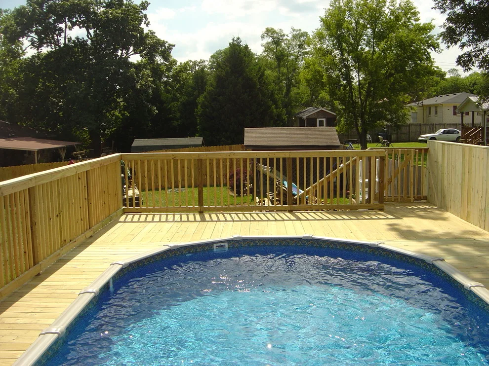 Handrail and Deck Fence Installation by Mid Tenn Fencing - Photo 8