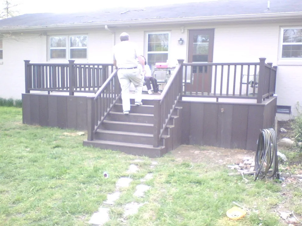 Handrail and Deck Fence Installation by Mid Tenn Fencing - Photo 31