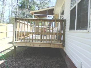 Handrail and Deck Fence Installation by Mid Tenn Fencing - Photo 6