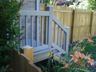 Handrail and Deck Fence Installation by Mid Tenn Fencing - Photo 18