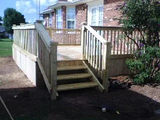 Handrail and Deck Fence Installation by Mid Tenn Fencing - Photo 26