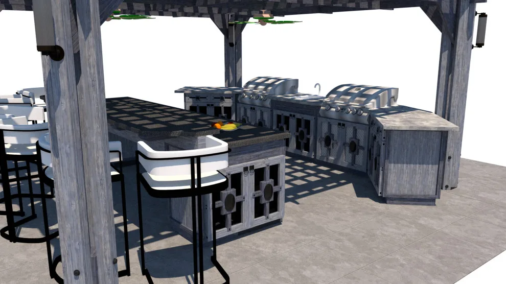 Alfresco Cooking Area by Chattels In Design - Photo 6