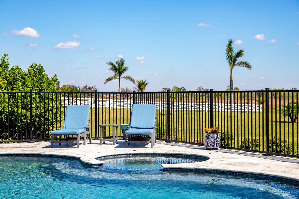 Milton's Pool Cage Demolished, Replace with Aluminum Pool Fence by Freedom Fence & Aluminum - Photo 5