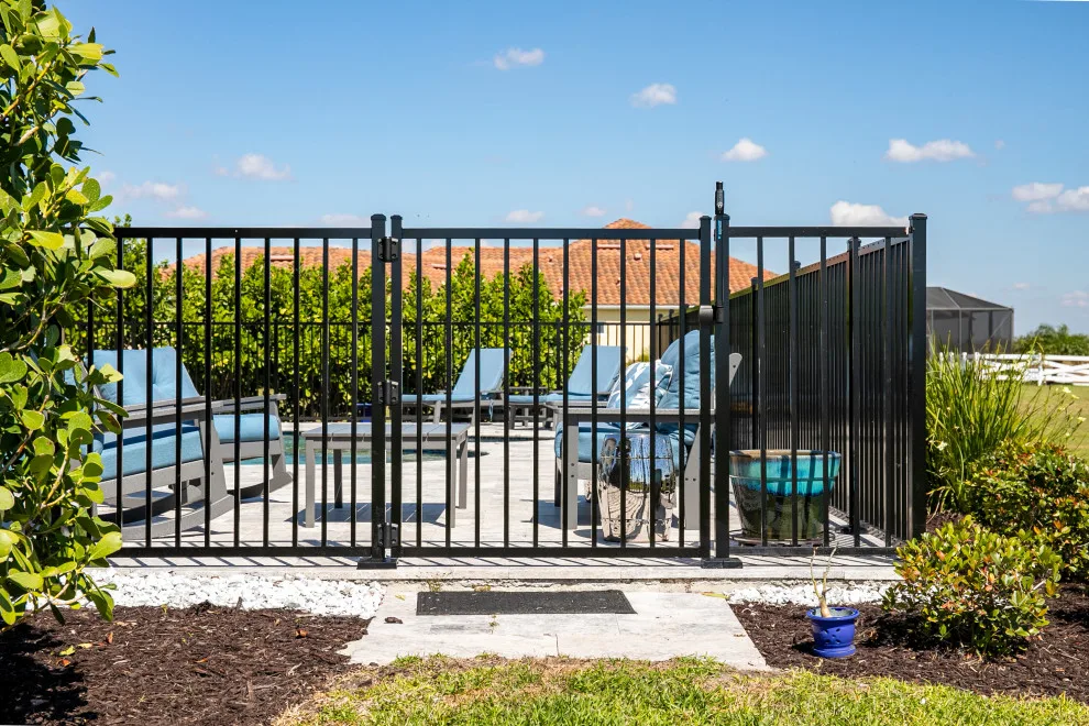 Milton's Pool Cage Demolished, Replace with Aluminum Pool Fence by Freedom Fence & Aluminum - Photo 2