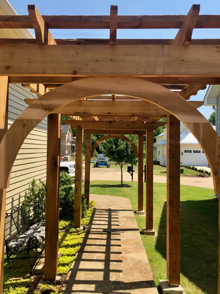 Cedar Pergola by Rockwater by Bradford Fencing LLC - Photo 2