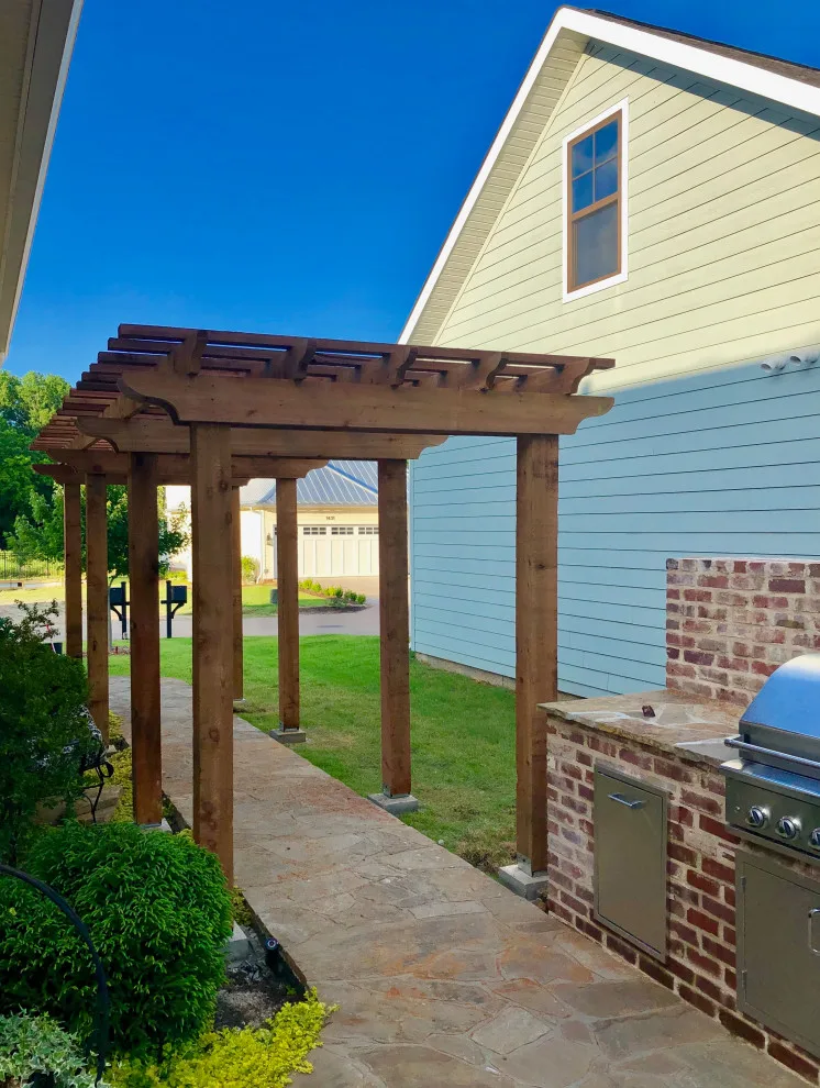 Cedar Pergola by Rockwater by Bradford Fencing LLC - Photo 4