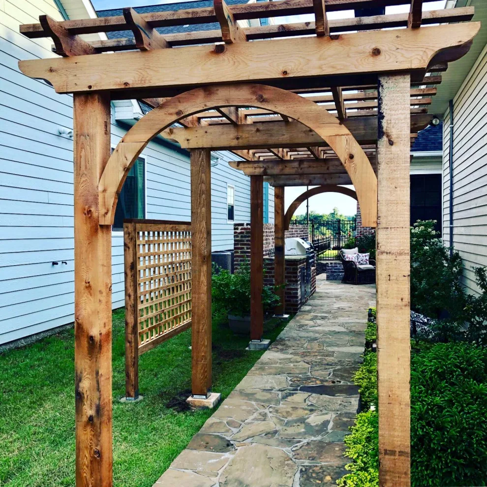 Cedar Pergola by Rockwater by Bradford Fencing LLC - Photo 3