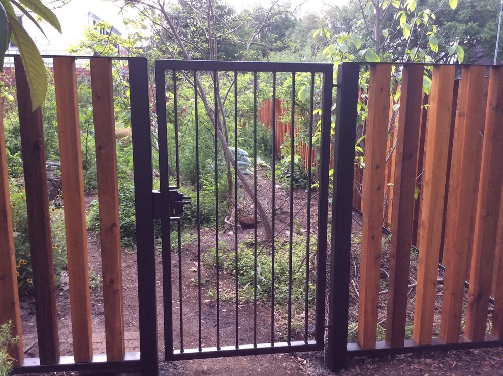 Wooden Fence with Metal Framework by Architectural Fabricators - Photo 3