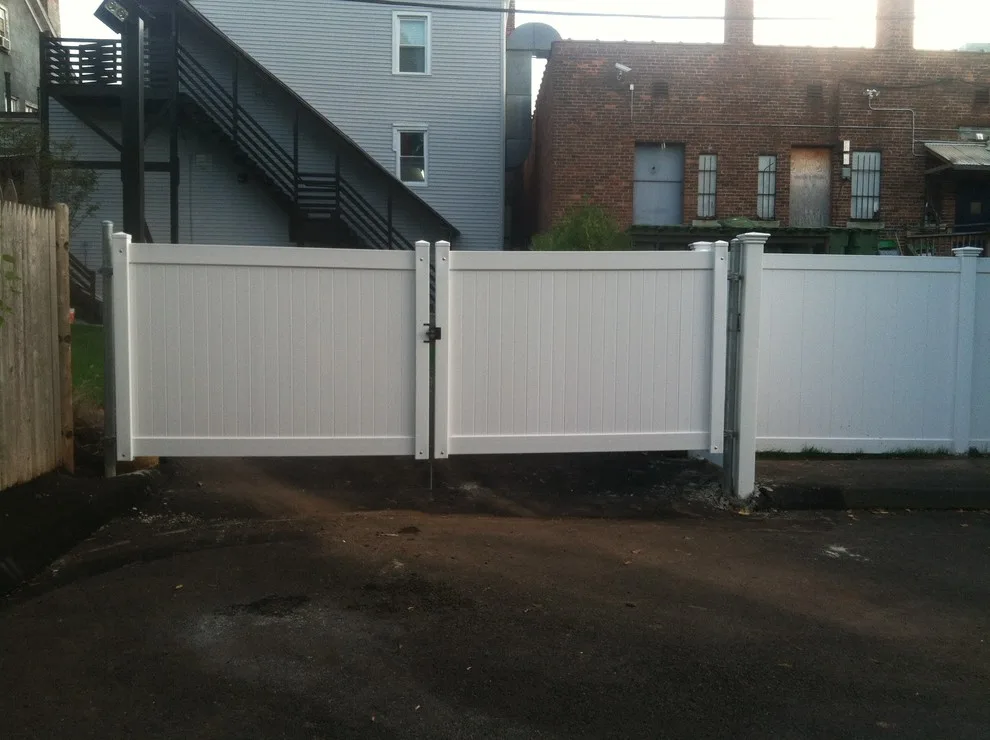 West Hartford | Custom Double Gate for PVC Privacy by Hartford Fence Company - Photo 4