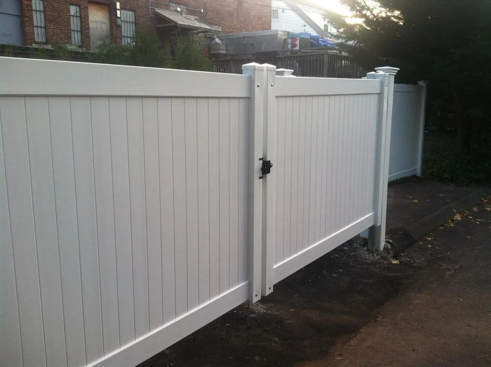 West Hartford | Custom Double Gate for PVC Privacy by Hartford Fence Company - Photo 7
