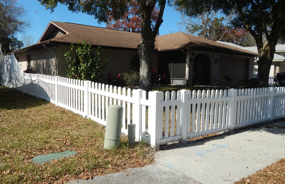 Secluded White Picket Fence by Hunter's Woods Outdoors - Photo 4