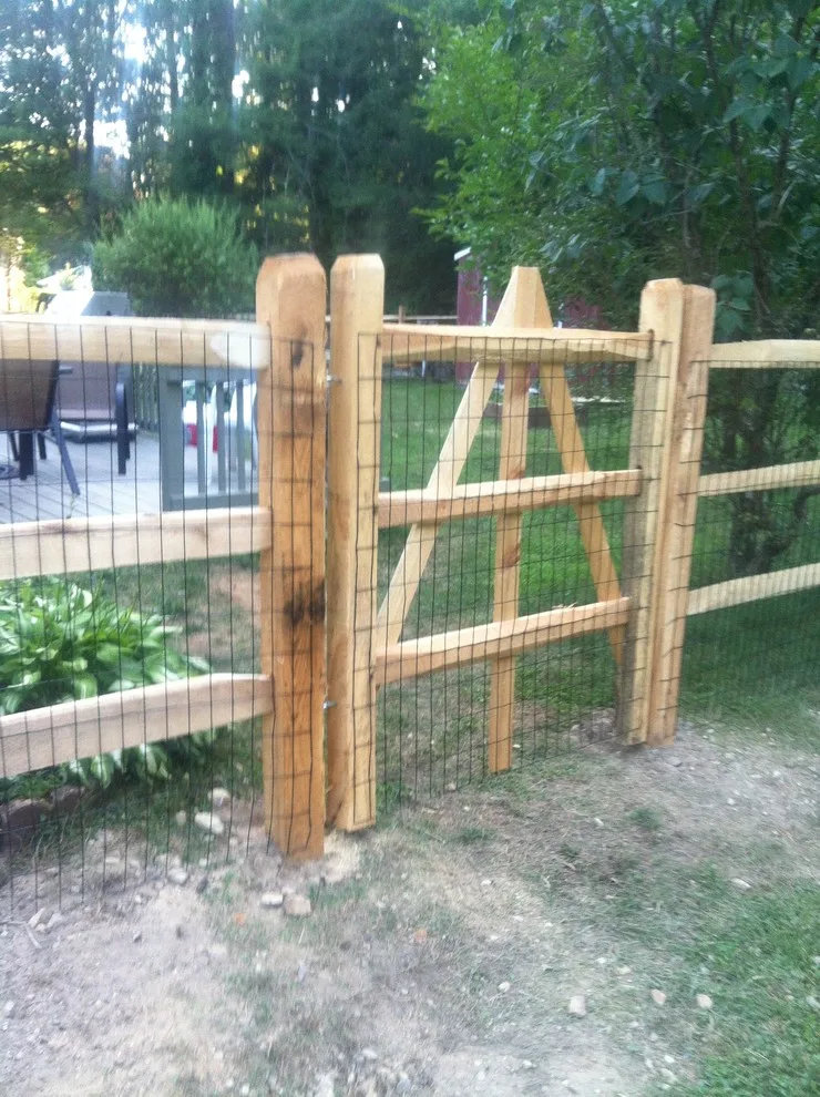 Wolcott Rustic Split Rail Barrier by Hartford Fence Company - Photo 6