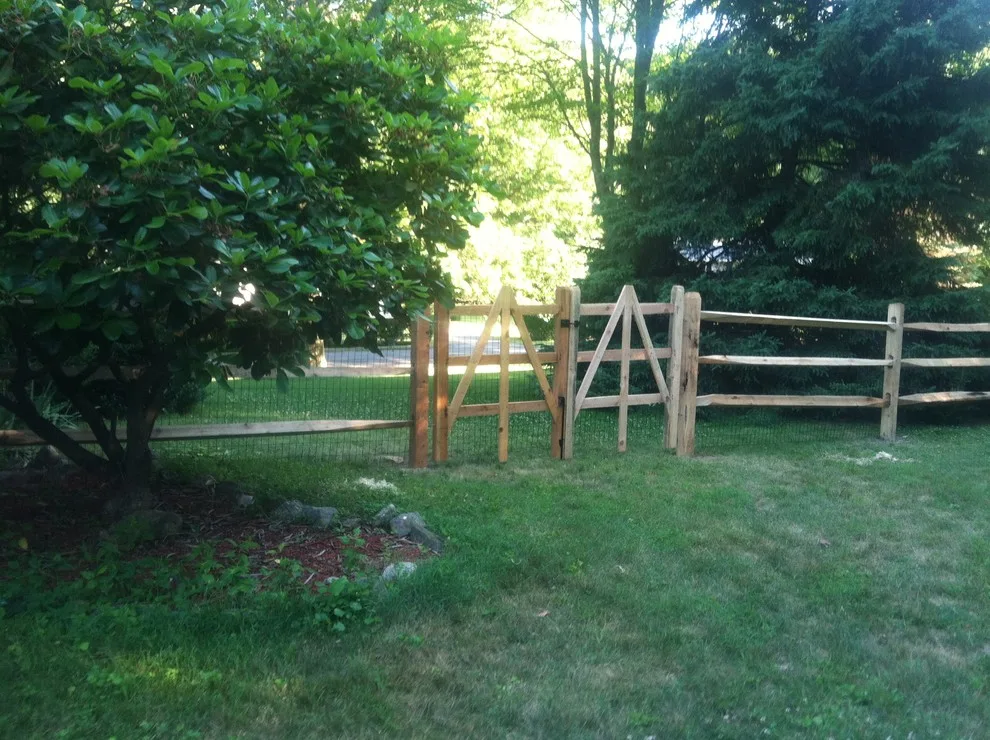 Wolcott Rustic Split Rail Barrier by Hartford Fence Company - Photo 11