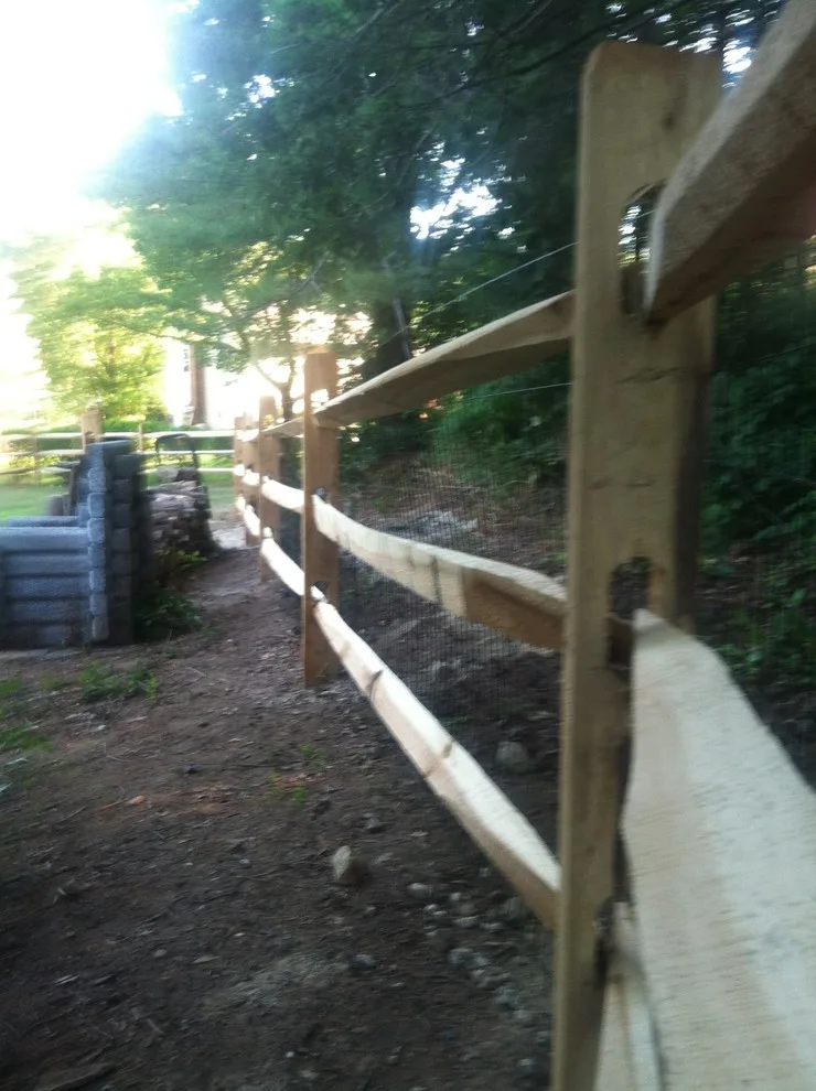 Wolcott Rustic Split Rail Barrier by Hartford Fence Company - Photo 5