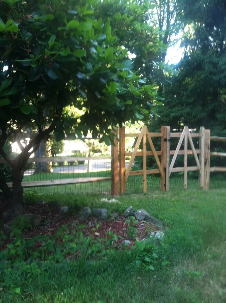 Wolcott Rustic Split Rail Barrier by Hartford Fence Company - Photo 4