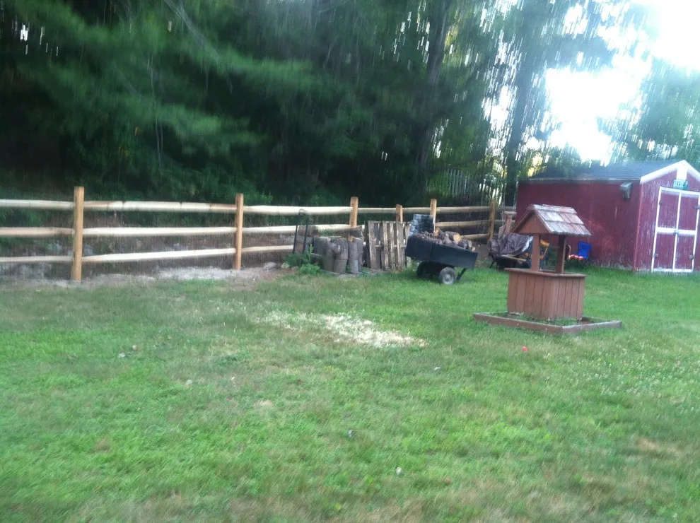 Wolcott Rustic Split Rail Barrier by Hartford Fence Company - Photo 2
