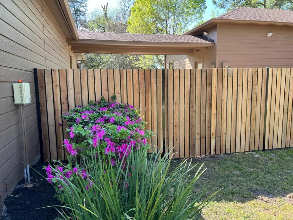 Wood and Metal Fusion Fence by My Garage And Gates - Photo 2