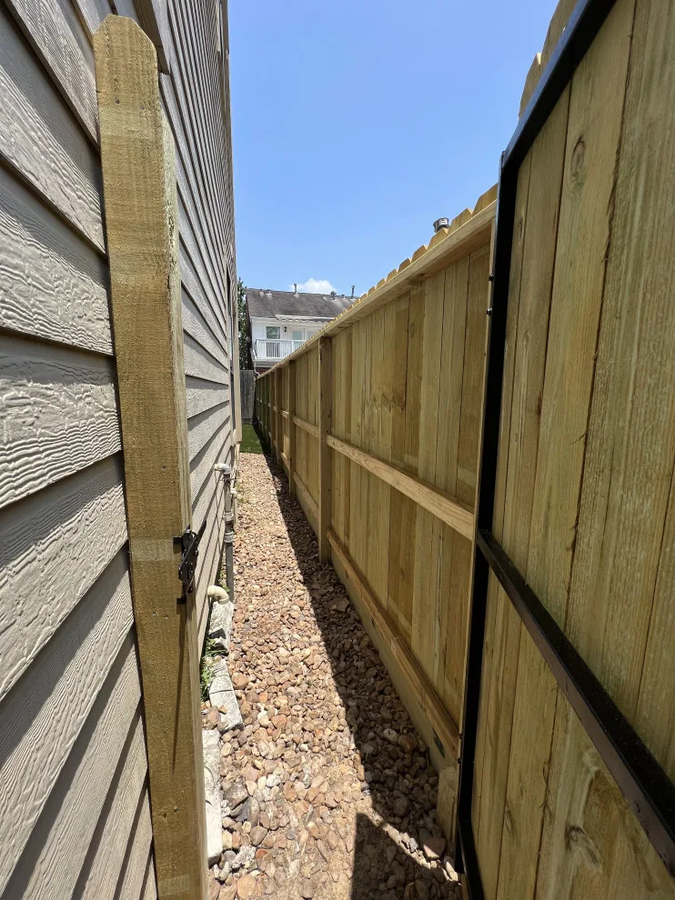 Rot Board Wood Fence by My Garage And Gates - Photo 7