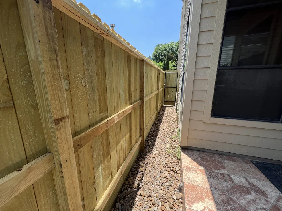 Rot Board Wood Fence by My Garage And Gates - Photo 5