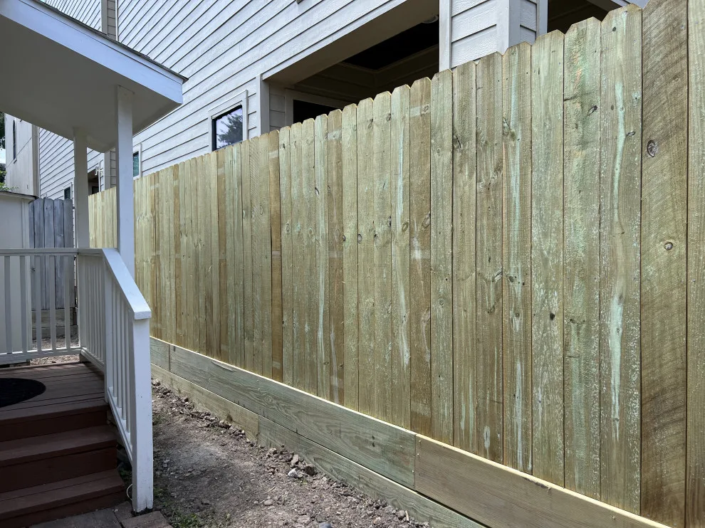 Rot Board Wood Fence by My Garage And Gates - Photo 13