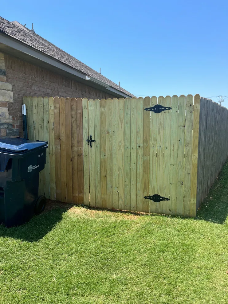 Timber Fence Installation by Akers Fencing Plus - Photo 12