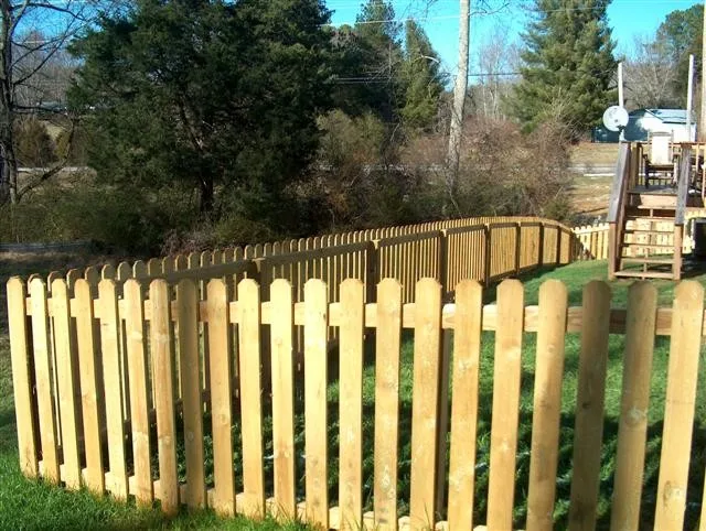 Timber Slats and Semi-Private Fencing by Putnam County Fencing - Photo 17