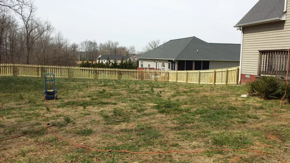 Timber Slats and Semi-Private Fencing by Putnam County Fencing - Photo 14
