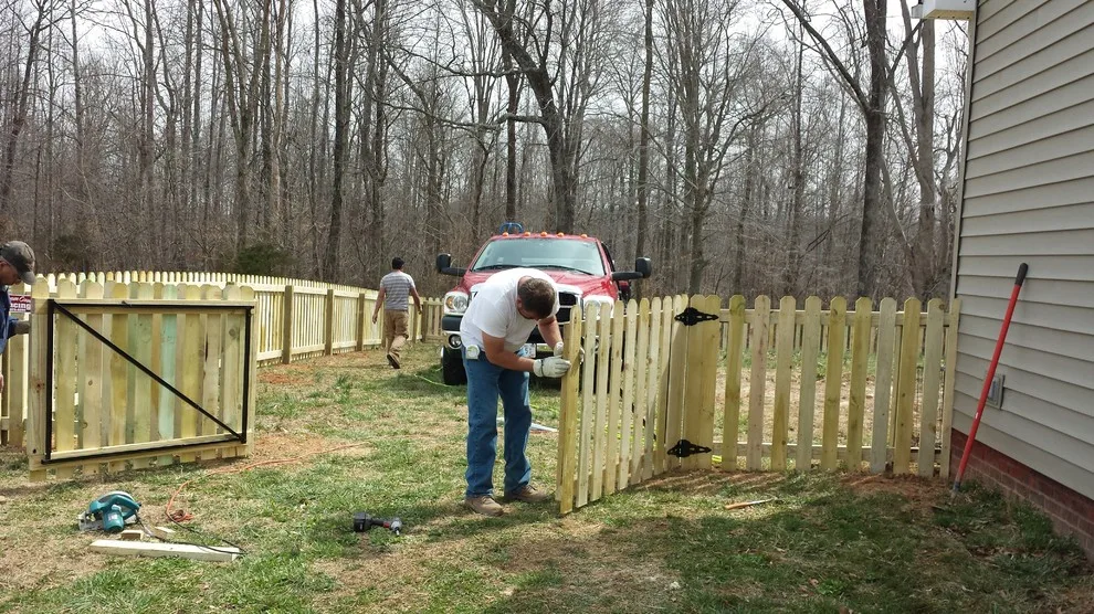 Timber Slats and Semi-Private Fencing by Putnam County Fencing - Photo 21