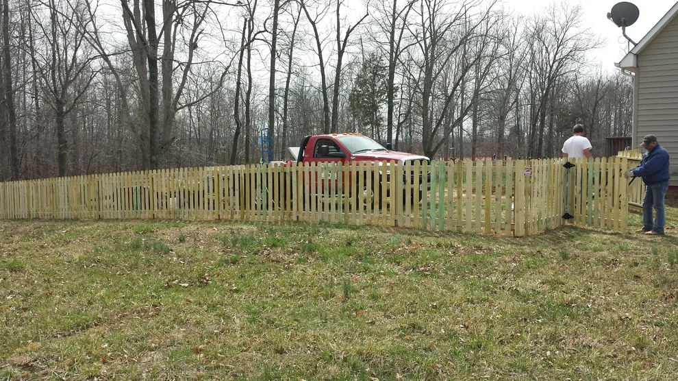 Timber Slats and Semi-Private Fencing by Putnam County Fencing - Photo 15
