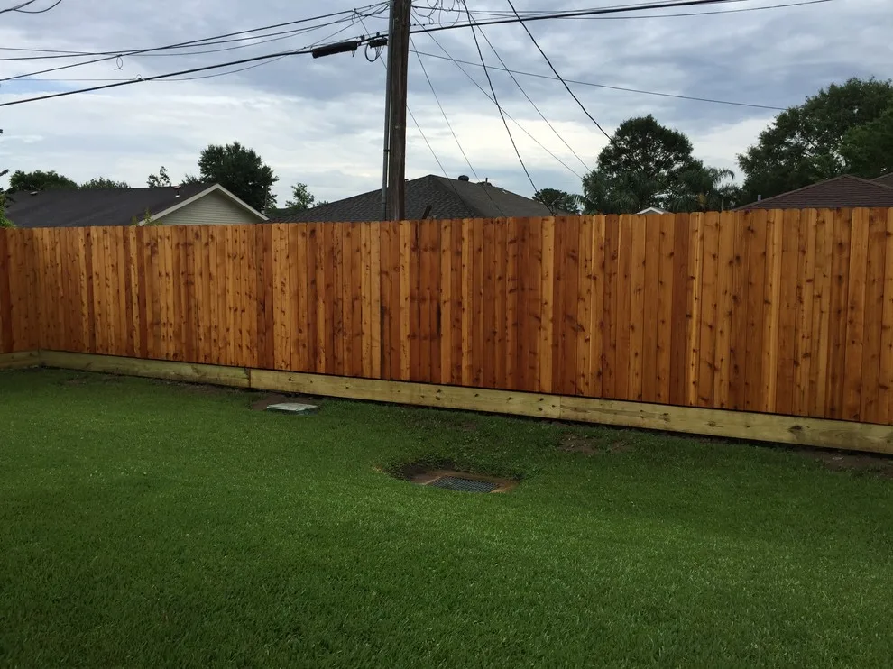Timber Barriers by Hurricane Fence New Orleans - Photo 15