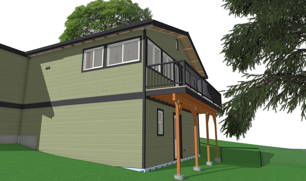 Two-Story Kitchen and Bedroom Addition by J.T. Design - Photo 5