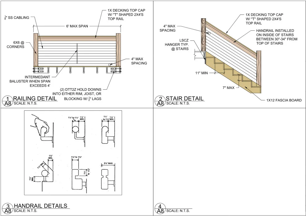 Two-Level Deck by Outdraft Home Design - Photo 5