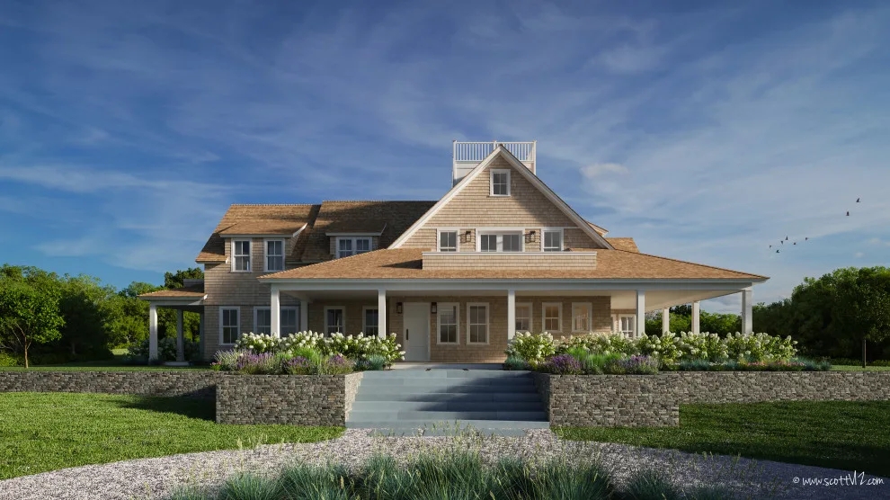22 Pocomo Road, Nantucket, Massachusetts by Robert Scott Visualization LLC - Photo 3