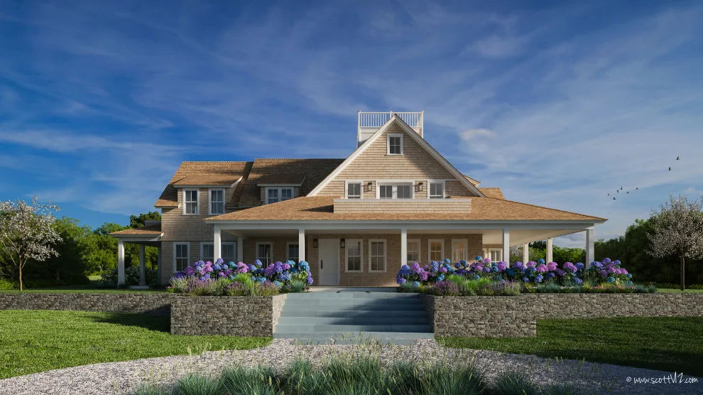 22 Pocomo Road, Nantucket, Massachusetts by Robert Scott Visualization LLC - Photo 4