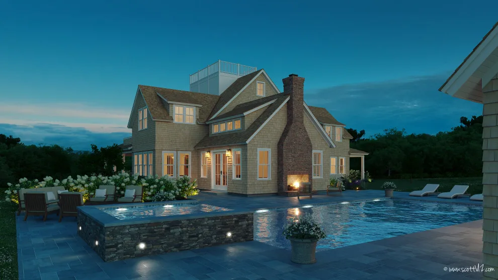22 Pocomo Road, Nantucket, Massachusetts by Robert Scott Visualization LLC - Photo 2