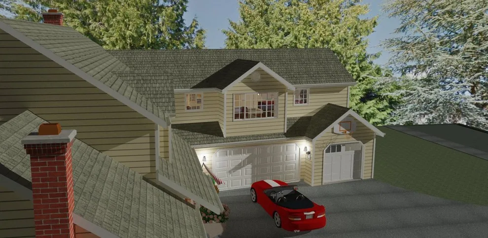 Garage Expansion with Bonus Room by J.T. Design - Photo 2