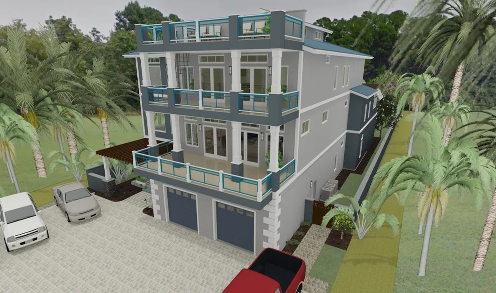 Scenic Highway 98 Beach House, Destin FL by MTLdesigns, LLC - Photo 4
