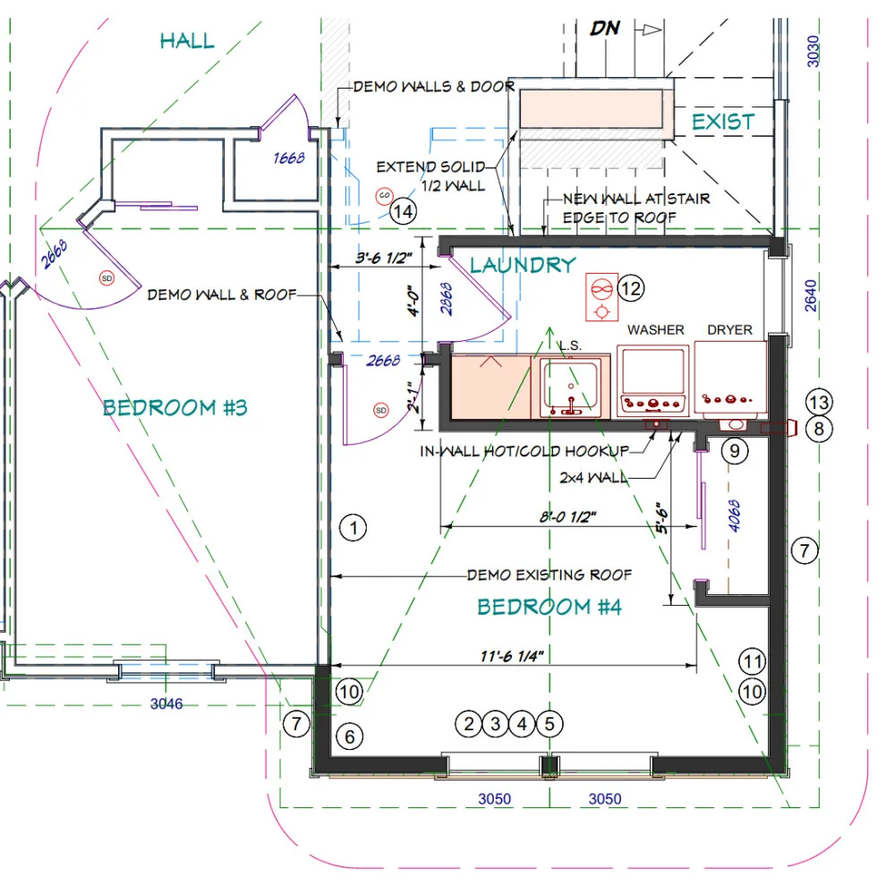 Second Floor Bedroom and Laundry Expansion by J.T. Design - Photo 3