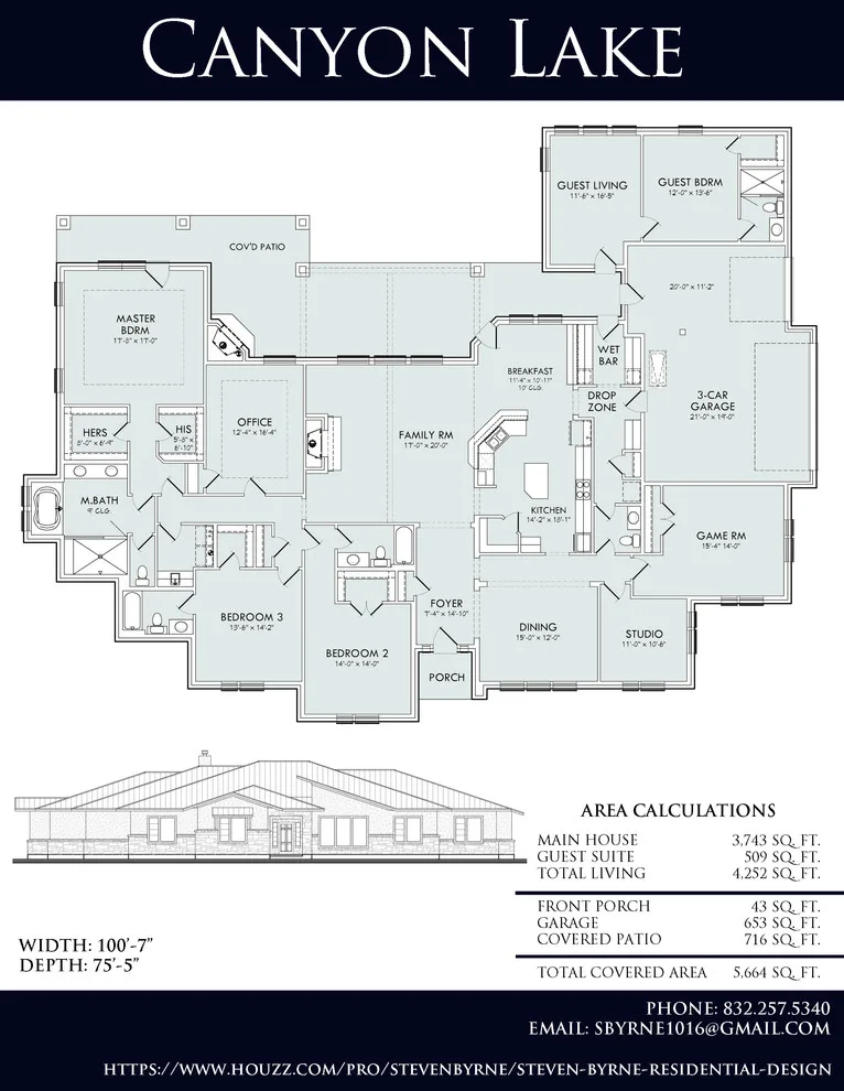 Layout Designs by Byrne Haus Custom Home Design - Photo 3