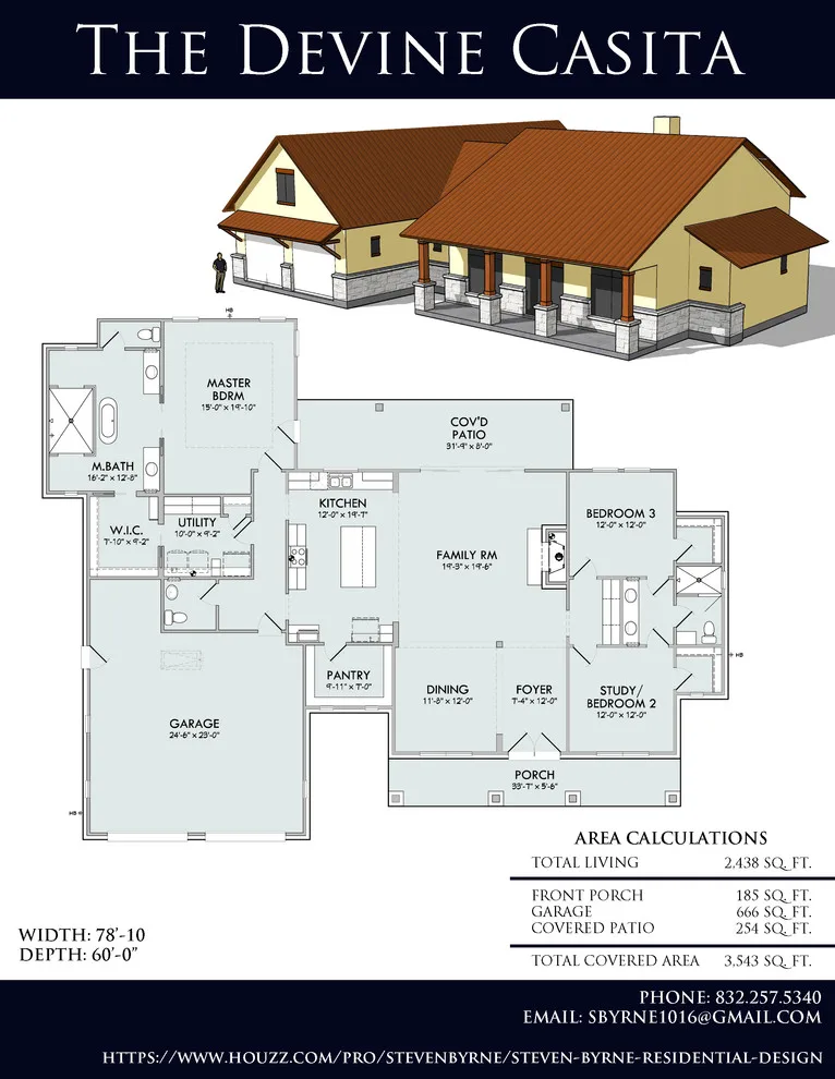 Layout Designs by Byrne Haus Custom Home Design - Photo 4