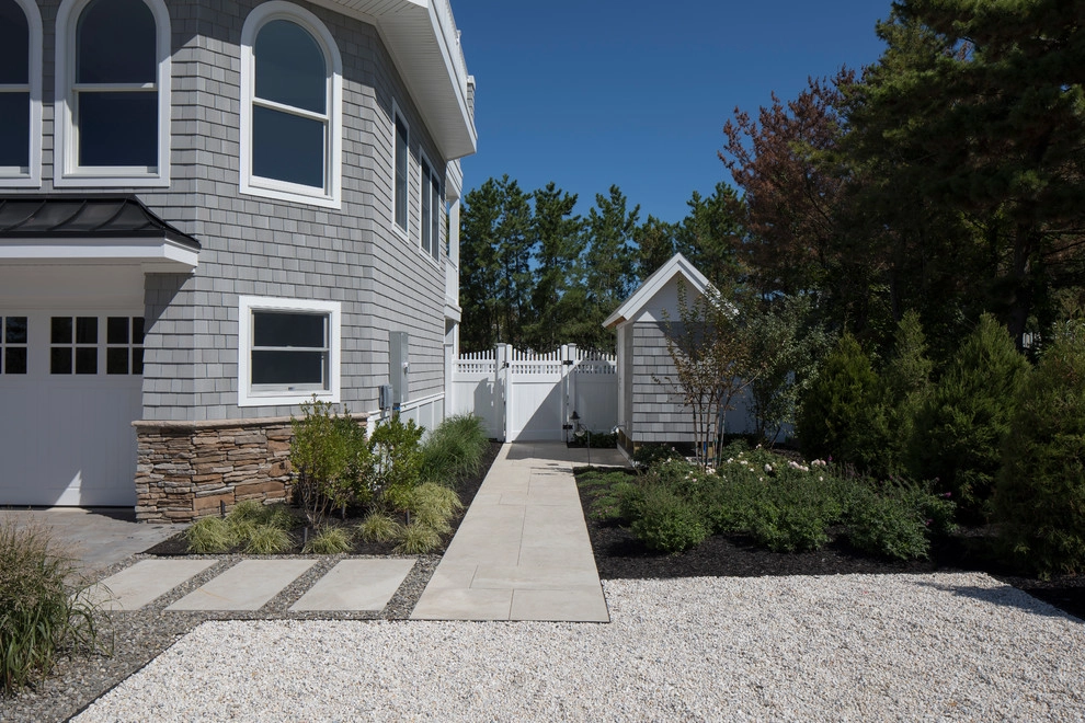 Contemporary Pool and Hardscape by Beechwood Landscape Architecture And Construction - Photo 6