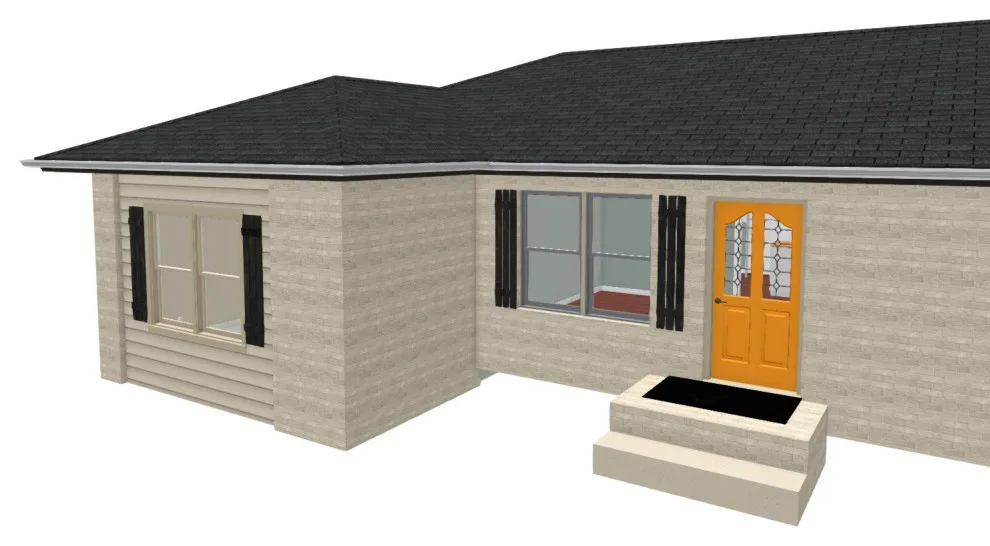 Curb Appeal and Exterior Design by 6D Apps, LLC | Redesign And Remodel - Photo 8