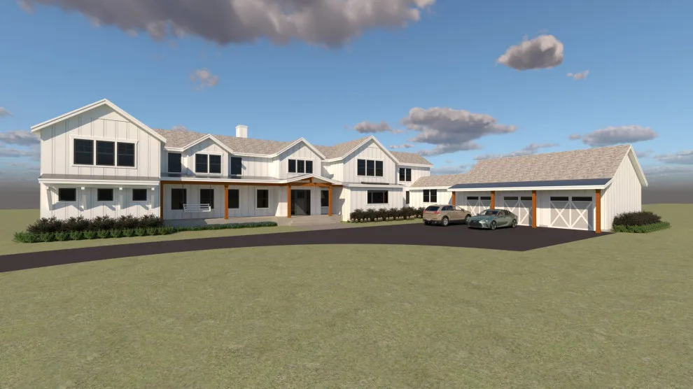 Custom Farmhouse with Educational Space by Design Services NW - Photo 2