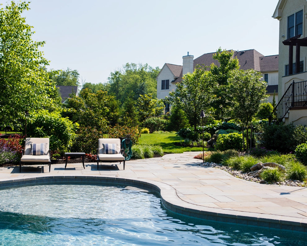 Moorestown Pool & Landscape by Beechwood Landscape Architecture And Construction - Photo 13
